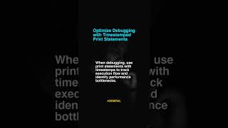 Optimize Debugging With Timest