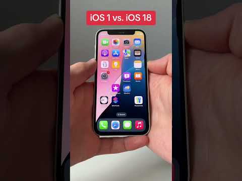 iOS 1 vs. iOS 18 sounds #iphone #ios