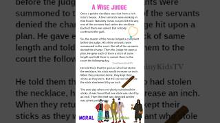 A Wise Judge Short Story/Reading/Tiny Brainy Kids TV#tinybrainykidstv#english#story#kids#shortstory