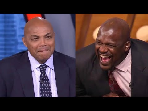 Charles Barkley makes Shaq Laugh MOMENTS #2