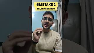 Biggest Mistake #2 while preparing for Coding/tech interviews #coding #technology #interview