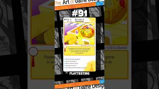 Game Design Tips #91 - Playtesting #HolidaysOnShorts #gamedev #shorts
