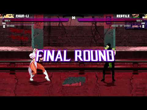 MK vs. SF: Online Edition - Chun-Li & Liu Kang arcade playthrough