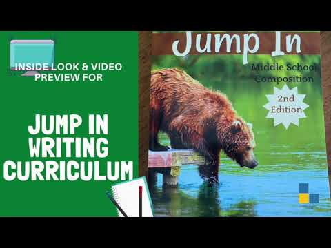 Homeschool Curriculum Inside Look And Preview For Jump In Writing
