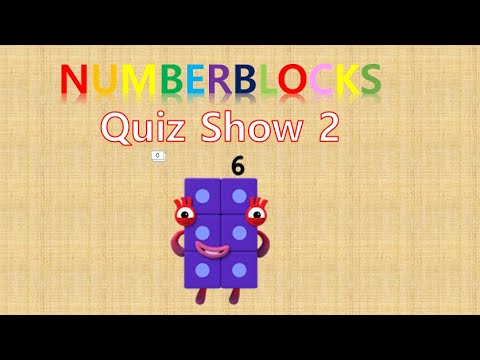 Single Digit Subtraction - NUMBLY STUDY (with numberblocks) | NUMBLY QUIZ SHOW_2 | MATH FOR KIDS