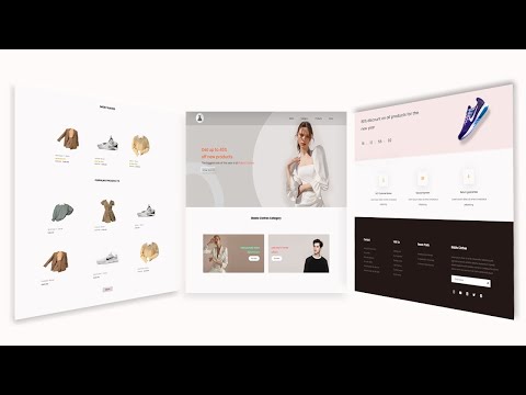 How To Make A Full Responsive E-Commerce Clothing Website Using Html Css And JavaScript