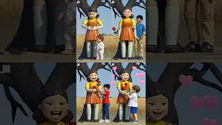 Cute doll 👍 2 #shorts #funny #squidgame #squidgameplot  #shortsviral #squidgame3 #squidgame2 #humor
