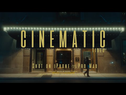 iPhone 15 Pro Max  - Cinematic Video (4K - ProRes LOG)