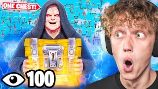 I Hosted a ONE CHEST Only Tournament In Fortnite! (Impossible)