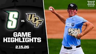Siena vs. UCF Highlights (2.15.26) | 2026 Big 12 Baseball