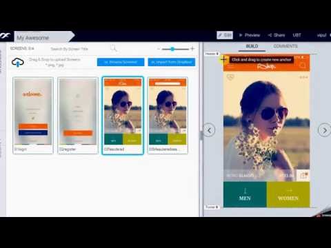 Create Layer Based Medium Fidelity App Prototypes Fast & Easy On CanvasFlip. No Coding Required.