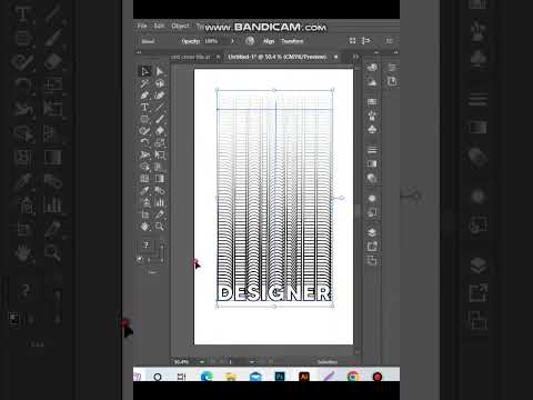 Effect with Blend tool #shorts #shortsvideo #blendtool