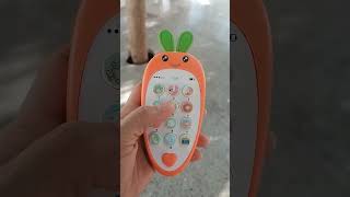 CUTE LEARNING PHONE TOY #digitallearning #satisfying #soundeffects #phonetoy #amazing #video #toy