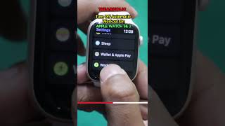 How To Turn off Automatic Workout Detection On Apple Watch ⌚🔥 #shorts  #applewatch
