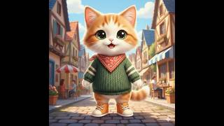 Cat ai dance 😻😄🧡 #ai #aidance #cute #cuteanimals #animalshorts #catshorts