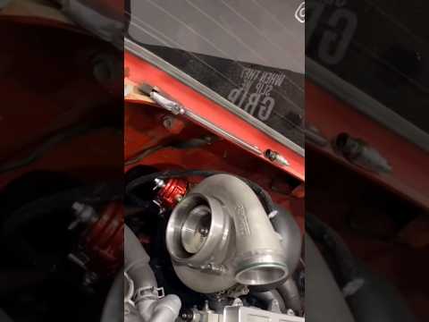 Big Turbo Mr2 gets a first start up #mr2 #bigturbo #turbo #nitrous #toyota #1000hp #streetrace