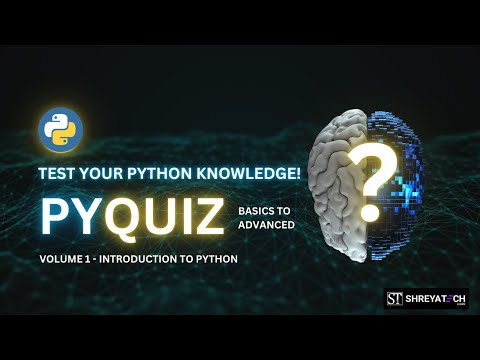 PyQUIZ #1: Introduction to Python | Learn Python with Fun Multiple-Choice Questions! #python #quiz