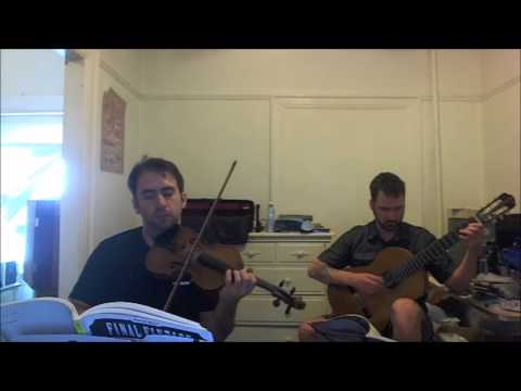 Final Fantasy IX - The Place I'll Return to Someday (Title theme) on violin and Guitar