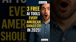 Free AI Tools Every American Must Know  | Every American Should Use These AI Tools  in 2025