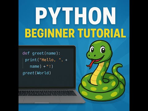 Python Basics for Absolute Beginners | Learn to Code in 20 minutes