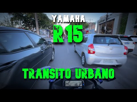 R15 - Teste no trânsito urbano #r15 #r15v3