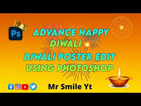Create Stunning Diwali Posters in Photoshop | Easy Tutorial for Beginners | In Tamil