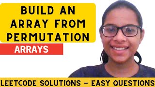 Building an Array from Permutation | Leetcode DSA Solutions | Lecture 1