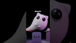 "Making a Stylized Ghost in Blender"#cgrender #3d #cgi #3dmodeling#blenderrender3d #tutorial