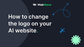 How to change the logo on your AI website | WebWave Quick Tips