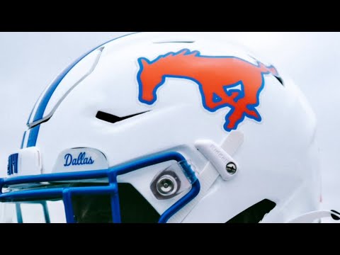 SMU Mustangs helmet history