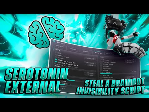 The #1 ROBLOX EXTERNAL FOR STEAL A BRAINROT | Invisible in STEAL a Brainrot | Serotonin External