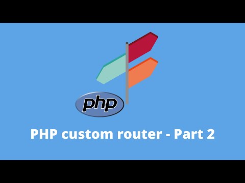 How to create MVC routing in PHP - Part 2 #php #router #coding