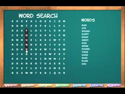 SpellingMatters.com How To's - Word Search