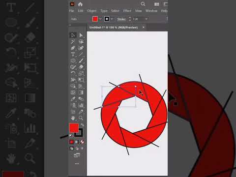 without 3d tool create shape like tire #viralvideo #please viral my video #adiobe illustrator#