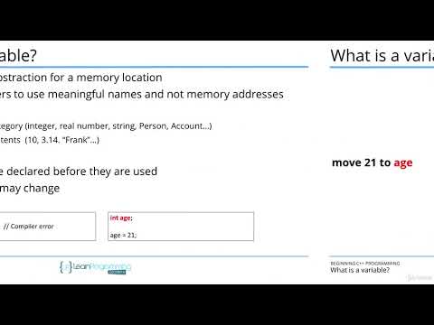 2  What is a variable
