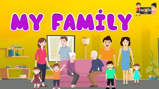 My Family  | Let’s Learn About Family |  KooBoo | Learn My Family For Kids | English Kids Learning