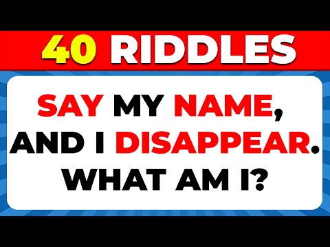 🧠 Only Geniuses Can Solve These 40 Tricky Riddles! Can You? 🔍