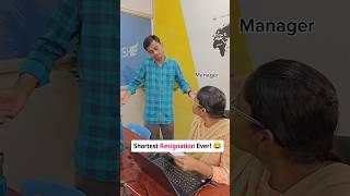 Manager's Reaction To The Shortest Resignation Ever #HRFails
