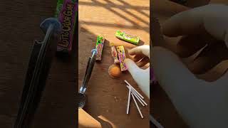 🧲 This Candy Pull Is Weirdly Perfect 🍬#shorts #oddlysatisfying #viralreels #candyart