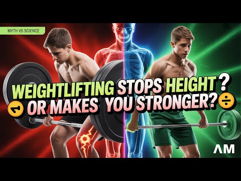 🏋️‍♂️ Does Weightlifting STOP Height Growth? 😱 | Myth vs Science 🔬 | Amazing Mysteries