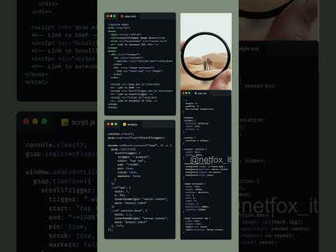 Image Zoom on scroll effect using html,css and jquery