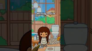 Morning routine🧸🫧🎧🧺#tocafreehous #tocaboca #tocafreehouse #tocabocaworldlife #tocalife #toca