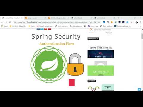 How Spring Security Authentication Flow Works