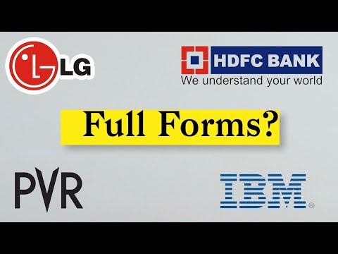 Full Forms of Some Popular Brands | Shorts 🎥 |