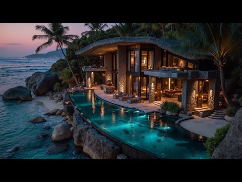Luxury Lounge Music | Tropical House Deep Chill Mix - Elegant Beach House Vibes