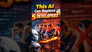 This AI can replace 5 developers 😱#shortviral #shorts @A1coderclips