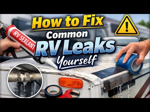 How to Fix Common RV Leaks Yourself