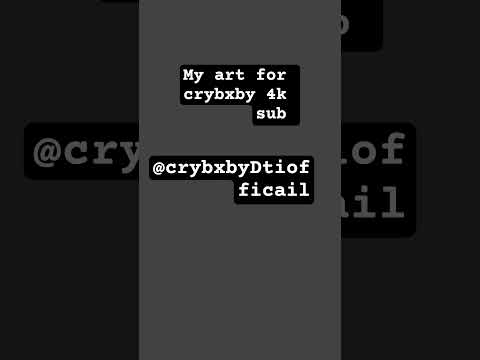 here is the 4k art for crybxby @crybxbydtiofficial