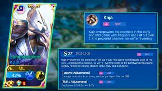 MLBB CHEATS ME HE NERF KAJA POWER 😭
