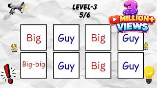 Big Guy Easy Say The Word On Beat Challenge 88 | EASY MEDIUM HARD | Fast Rhythm Test |